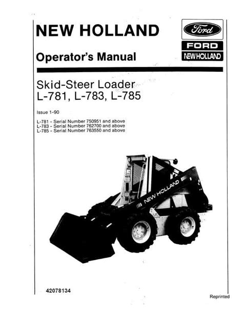 how to unlock new holland skid steer|new holland l781 manual.